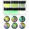 Green Paraise Colored Acrylic Powder Collection (Remix series)