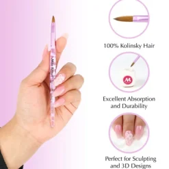 Kolinsky Nail Brushes