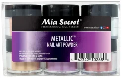 Metallic Nail Art Powder Collection