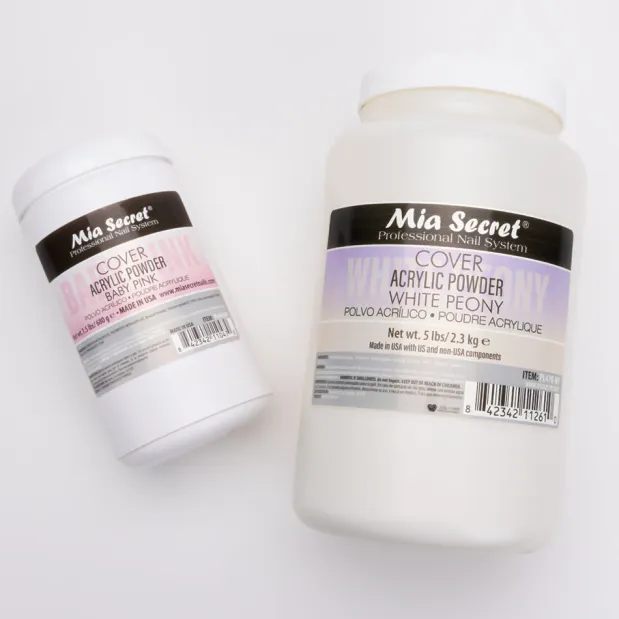 Mia Selects (Cover White Peony 5 lbs, Cover Baby Pink 1.5 lbs.)
