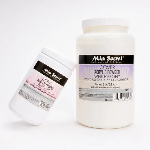 Mia Selects (Cover White Peony 5 lbs, Cover Baby Pink 1.5 lbs.)