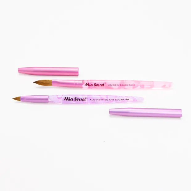 Mia Selects (Kolinsky Nail Brush 8 OR, Kolinsky Nail Brush 04 3D)
