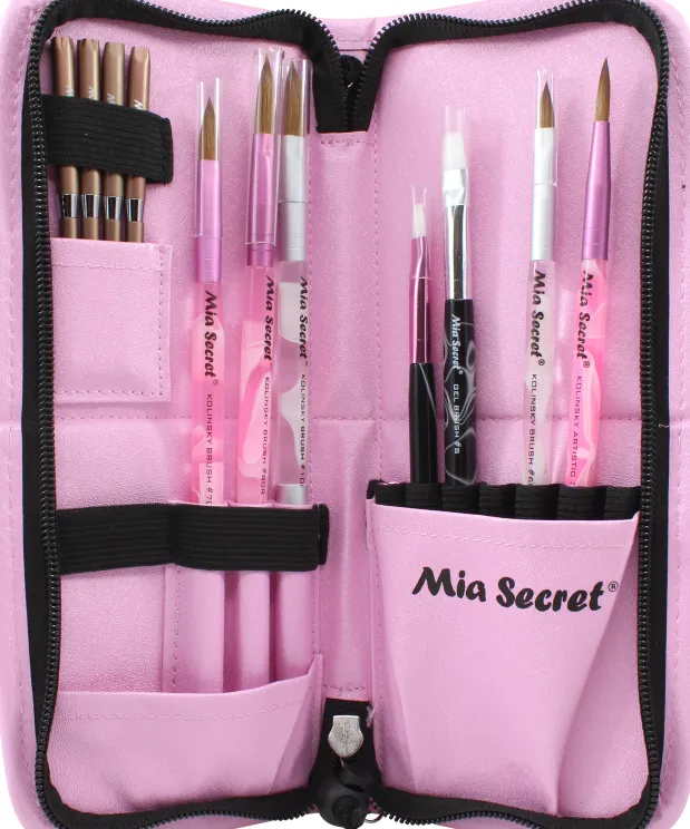 Nail Brush Holder (Pink)