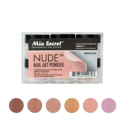 Nude Nail Art Powder Collection (6PC)