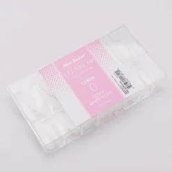 Soak off Soft Gel Nail Tip Cover White Peony