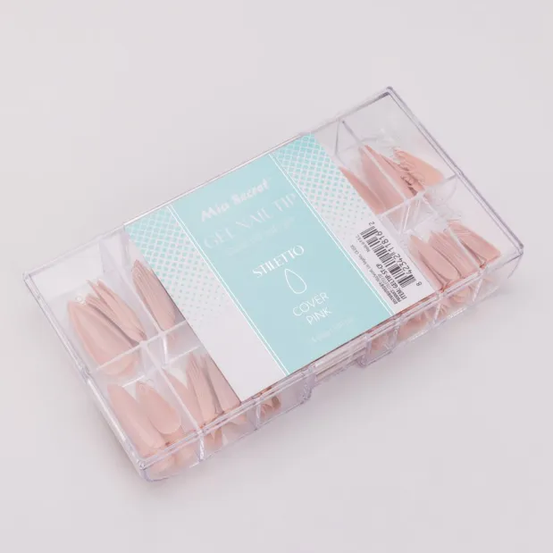 Soak off Soft Gel Nail Tip Cover Pink