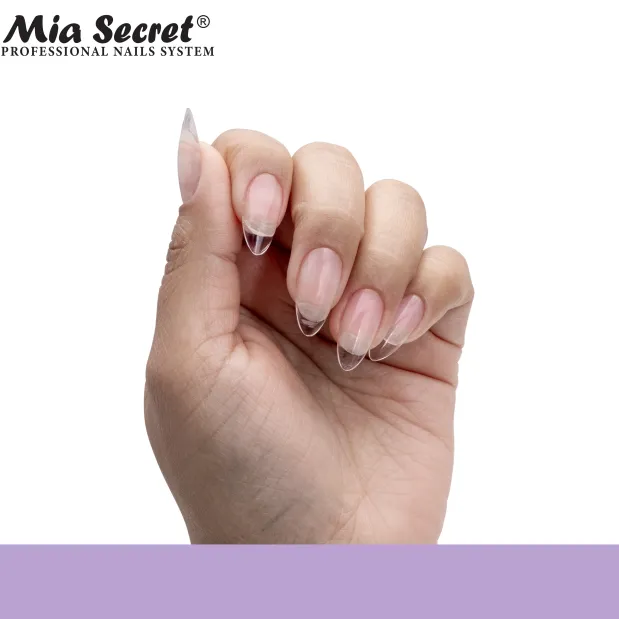 Soak off Soft Gel Nail Tips Clear 504 pcs