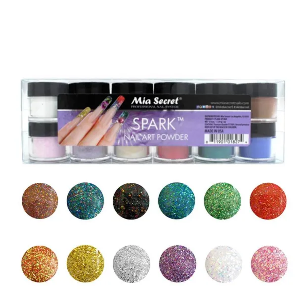 Spark Nail Art Powder Collection (12PC)