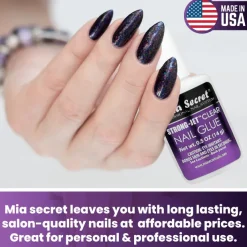 STRONGJET NAIL GLUE (Brush-On 8g and 1/2 oz.)
