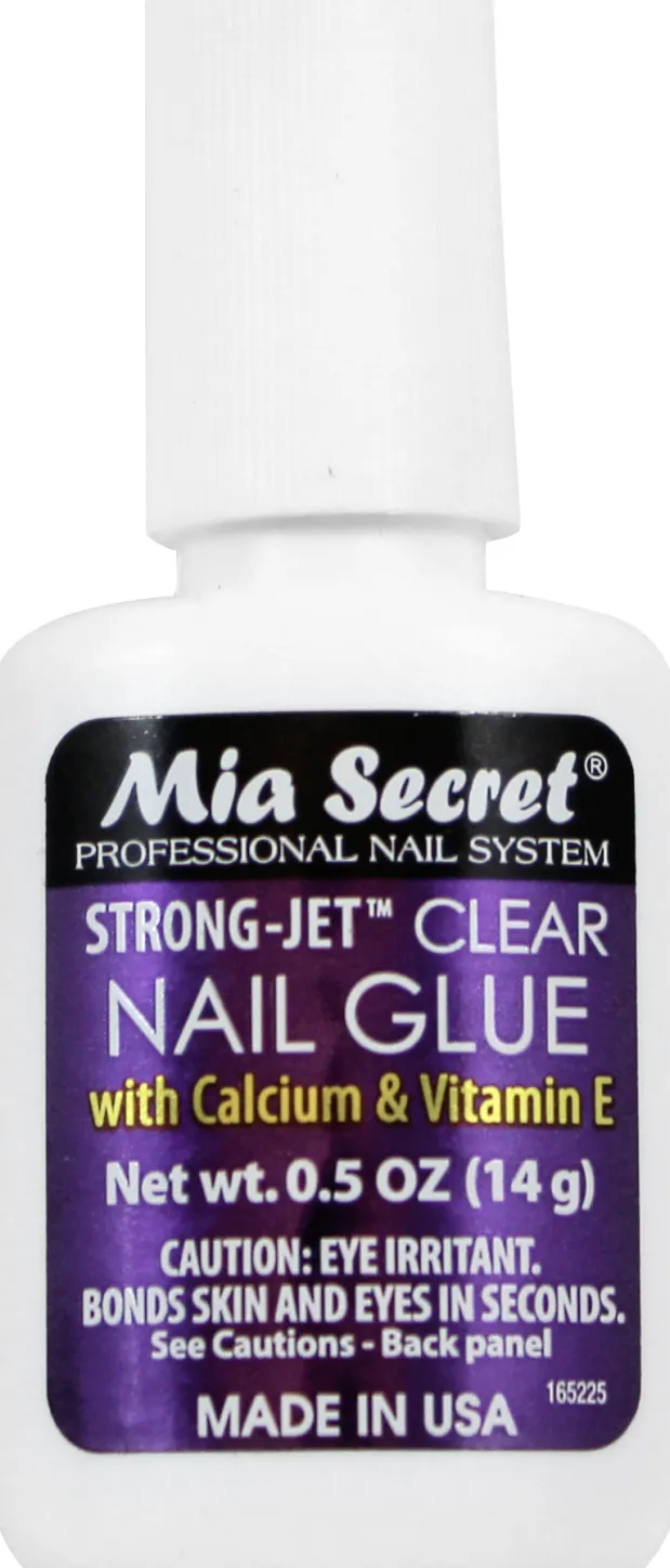 STRONGJET NAIL GLUE (Brush-On 8g and 1/2 oz.)
