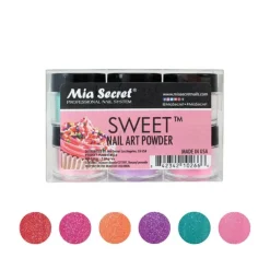 Sweet Nail Art Powder Collection (6PC)
