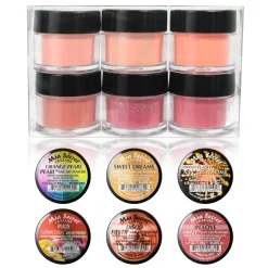Tangerine Colored Acrylic Powder Collection (Remix series)