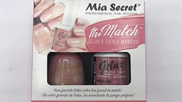 The Match (Gelux and French Manicure Combo) Antique Pink