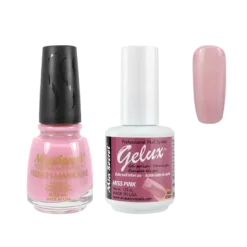 The Match (Gelux and French Manicure Combo) Miss Pink