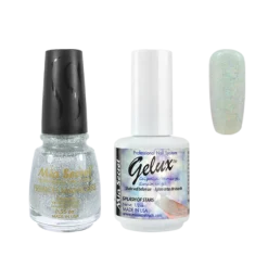 The Match (Gelux and French Manicure Combo) Splash of Stars