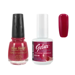 The Match (Gelux and French Manicure Combo) Kiss Me
