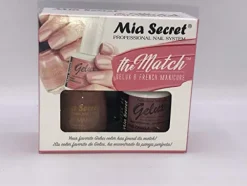 The Match (Gelux and French Manicure Combo) Piel Canela