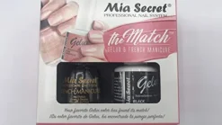 The Match (Gelux and French Manicure Combo) Black