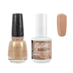 The Match (Gelux and French Manicure Combo) Natural