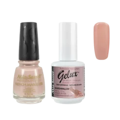 The Match (Gelux and French Manicure Combo) Marshmallow