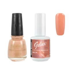 The Match (Gelux and French Manicure Combo) Melon