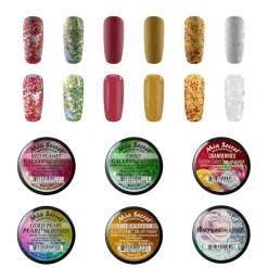 Winter Themed Acrylic Powder Collections (6PC)